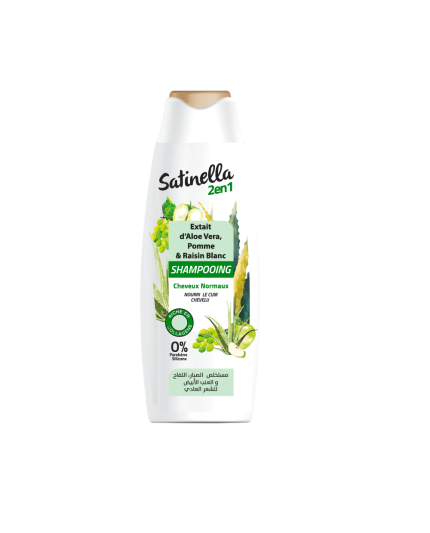 Satinella shampooing cheveux normaux 300 ml pour Accueil