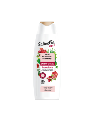 Satinella shampooing cheveux colores 300 ml pour Accueil