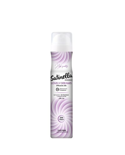 SATINELLA DEODORANT LOVELY DREAMS 200 ML pour Accueil