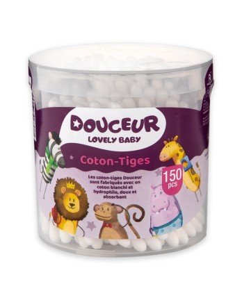 Douceur Lovely Baby 150 coton-tiges
