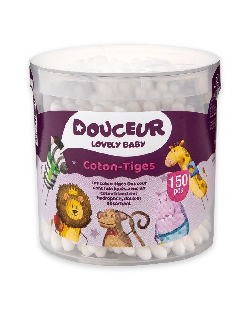Douceur Lovely Baby 150 coton-tiges Douceur Lovely Baby 150 coton-tiges