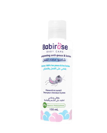 BABIROSE SHAMPOOING ANTI POUX ET LENTES pour Accueil