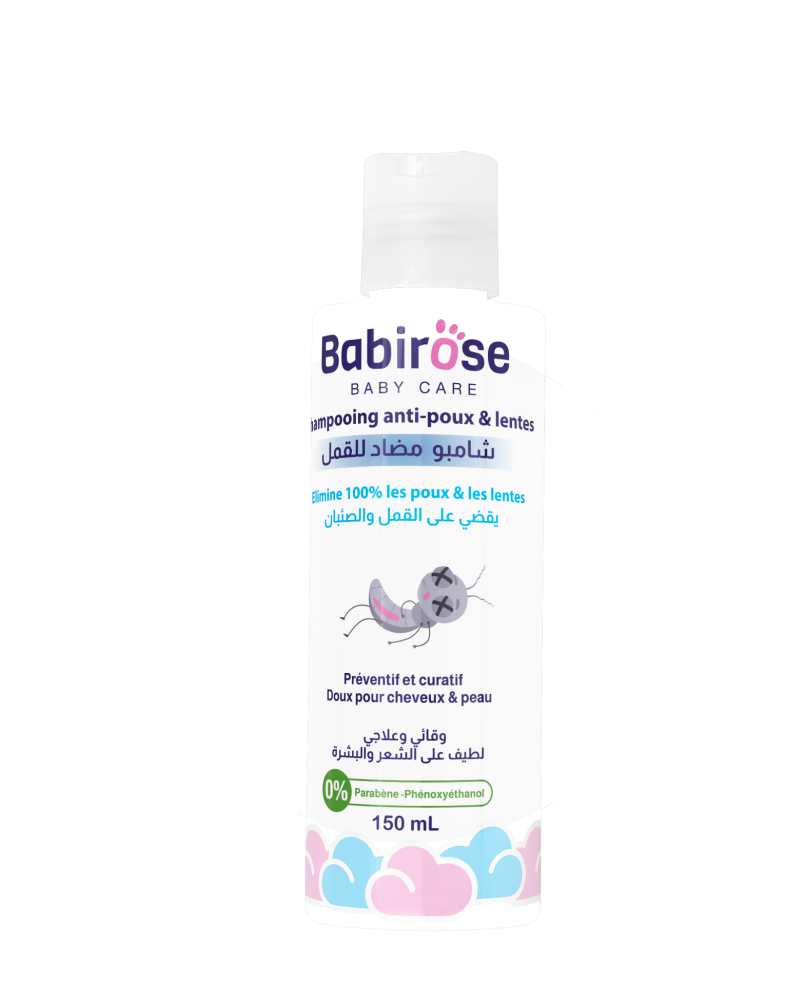 BABIROSE SHAMPOOING ANTI POUX ET LENTES pour Accueil