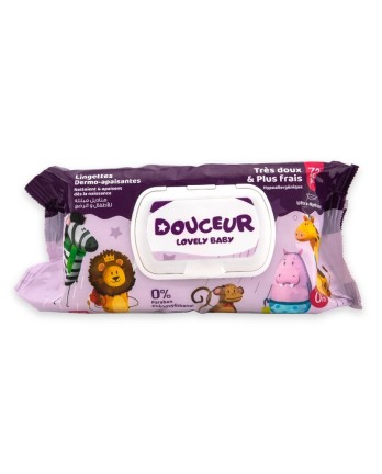 Douceur Lovely Baby lingette 72 pièces