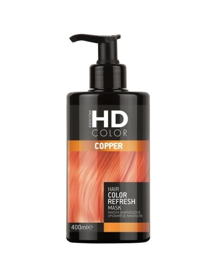 HD HAIR COLOR REFRESH MASK COPPER SILVER 400ML pour Accueil