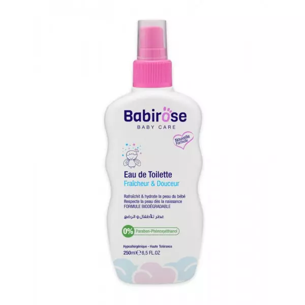 Babirose eau de toilette rose 250 ml 