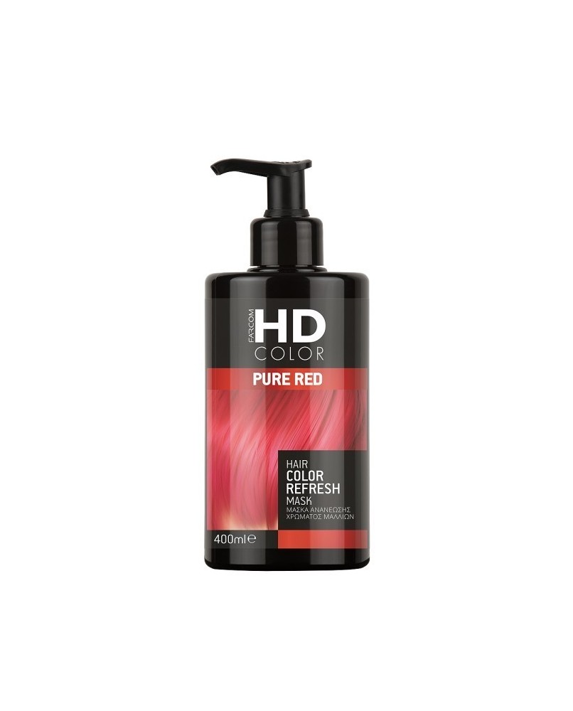 HD HAIR COLOR REFRESH MASK PURE RED 400ML pour Accueil