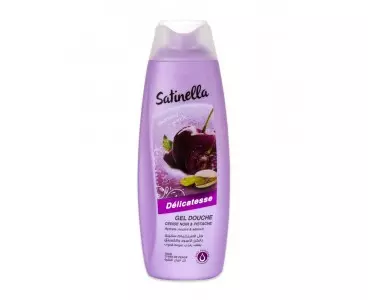 Satinella gel douche délicatesse cerise pistache 300 ml