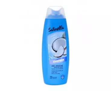 Satinella gel douche exotique noix de coco 300 ml 