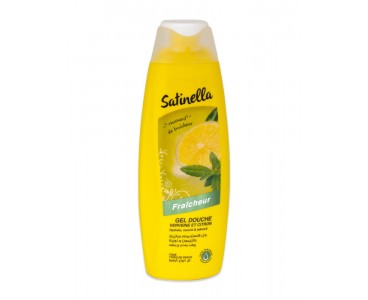 Satinella gel douche fraicheur verveine citron 300 ml