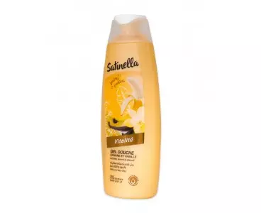 Satinella gel douche vitalité banane vanille 300 ml