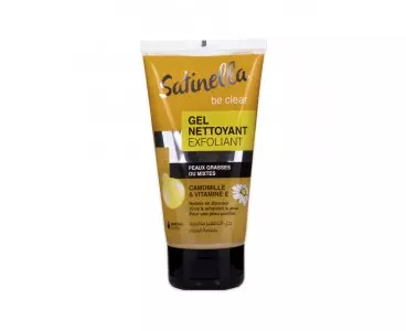 Satinella gel nettoyant exfoliant 150 ml