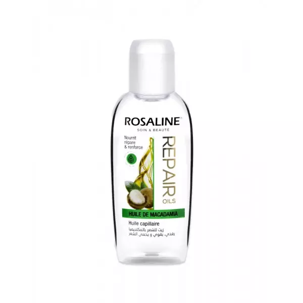 Rosaline huile macadamia pour cheveux 125 ml