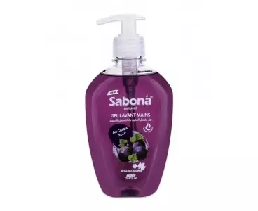 Sabona gel lavant au cassis noir 400 ml