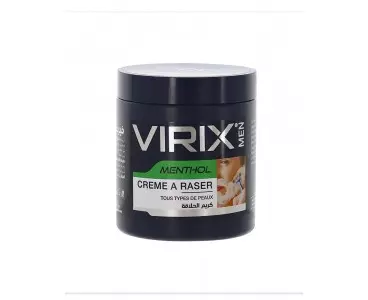 Virix crème à raser menthol 200 ml en pot 