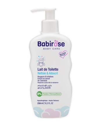 Babirose lait de toilette 250 ml