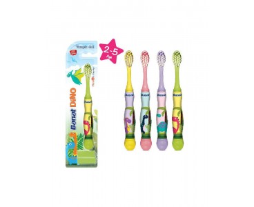 Banat dino for kids age 2-5 toothbrush soft 