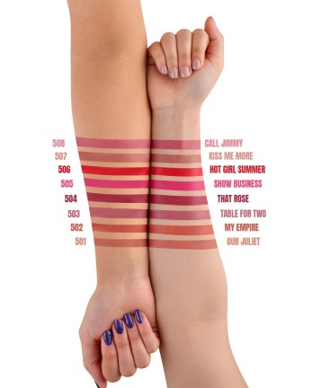 CALLISTA ALL ABOUT COLOR MATTE LIPSTICK 501 4GR pour Accueil