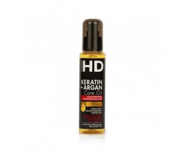 HD huile de soin kératin et d'argan 100 ml