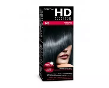 HD kit coloration 60 ml n/b noir bleu