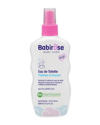 Babirose eau de toilette rose 250 ml