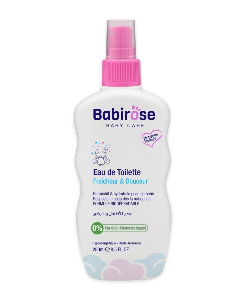 Babirose eau de toilette rose 250 ml