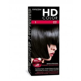 HD kit coloration 60 ml n°1 noir