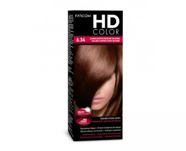 HD kit coloration 60 ml n° 6.34 cuivre doré