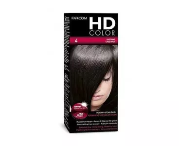 HD kit coloration 60 ml n°4 chatin 