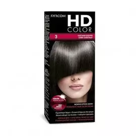 HD kit coloration 60 ml n°3 marron foncé