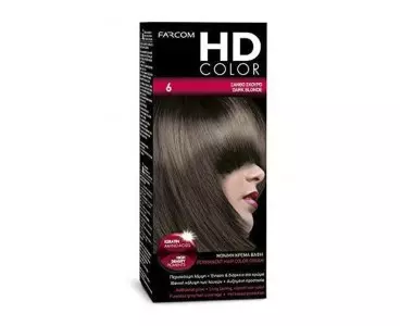 HD kit coloration 60 ml n° 6 chataigne clair