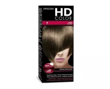 HD kit coloration 60 ml n° 7 blond