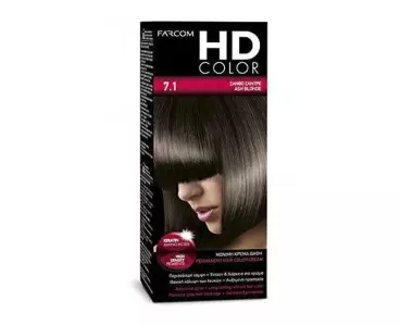 HD kit coloration 60 ml n° 7.1 blond cendré