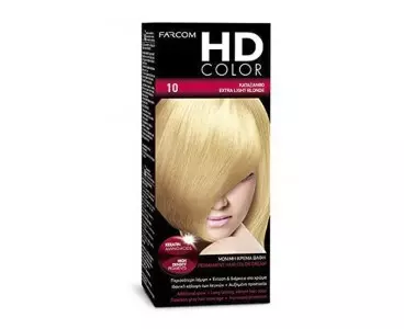 HD kit coloration 60 ml n° 10 blond platine