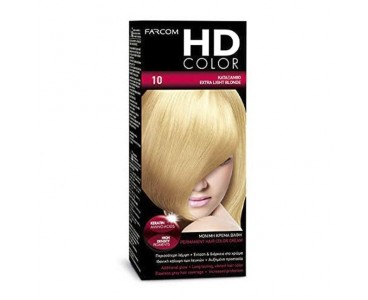 HD kit coloration 60 ml n° 10 blond platine