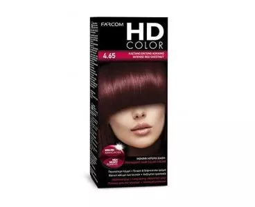 HD kit coloration 60 ml n° 4.65 chatin rouge intense