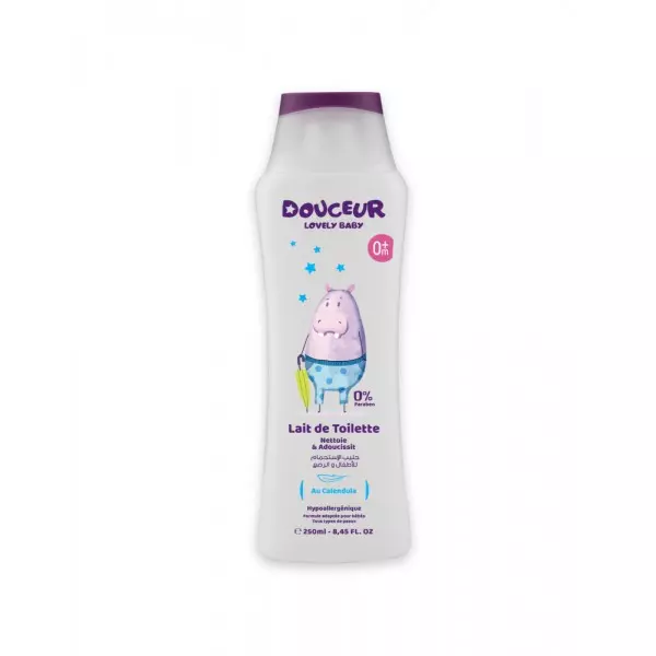 Douceur Lovely Baby lait de toilette 250 ml