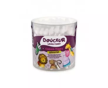  Douceur Lovely Baby 50 coton-tiges sécurité 