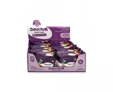 Douceur Lovely Baby lingette paquets de 20 pièces