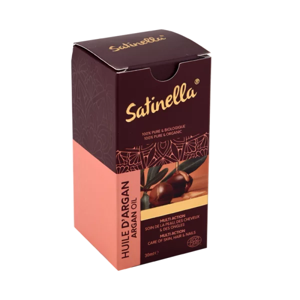 Satinella huile d'argan 30 ml i