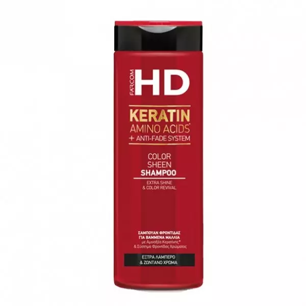 HD shampooing color sheen cheveux colorés 400 ml