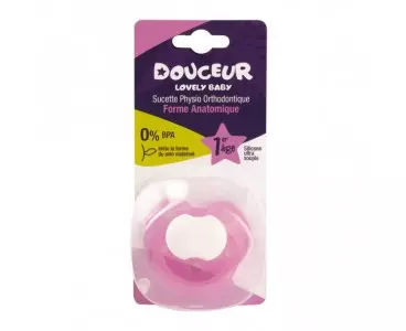 Douceur Lovely Baby sucette forme anatomique 1 er age