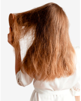 Cheveux secs et abîmés